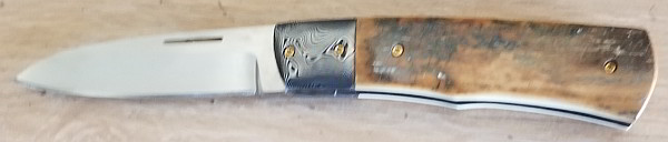 Kevin Lesswing Mammoth Liner Lock Knife