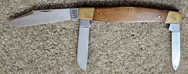 3 blade Ka-bar Stockman