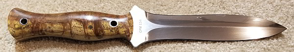 Mike Irie Spalted Maple TS-6 Dagger