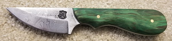 Pocono Mountain Forge Dyed Maple Knife