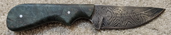 Pocono Mountain Forge Full tang 3.5" Damascus blade