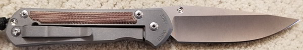 Chris Reeve Knives Large Sabena 21 Natural Canvas Micarta