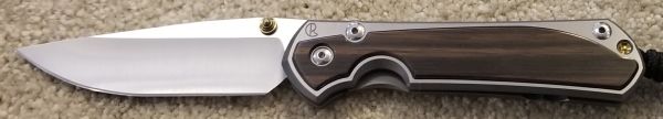 Chris Reeve Large Sebenza 31 polished with Macassar Ebony