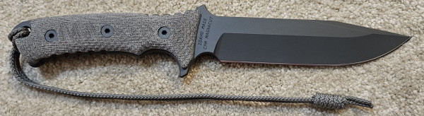 Chris Reeve Knives Pacific PAC-1000 Non-serrated / Black, CPM Magnacut. 