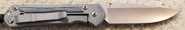 Chris Reeve Knives Small Sabenza 31 Black Canvas Micarta