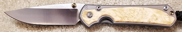 Chris Reeve Small Sebenza 31 Box Elder Burl