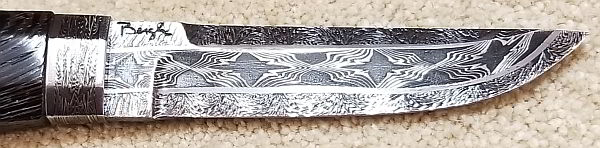 Roger Berg Damascus Hunter