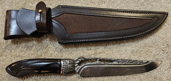 Roger Bergh Damascus Knife