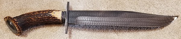 Jim Siska Premium Stag Damascus