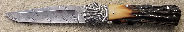 Ken Steigerwalt Knife Damasteel<br />
