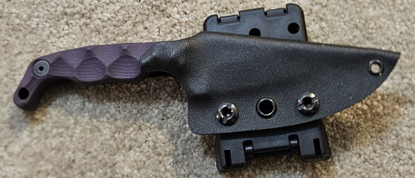 Stroup Knives Mini 1-PURPLE-G10 