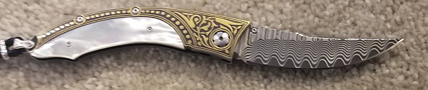 wm-henry-ancient-wave-b11-b William Henry Knives B11 "Ancient Wave" #16/25