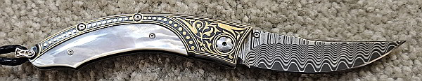William Henry Knives B11 Persian "Ancient Wave" 16/25