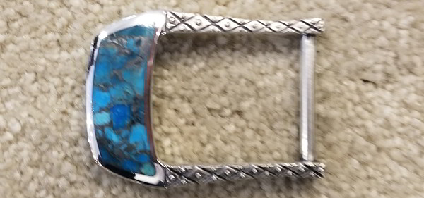 William Henry BKL3TQ Buckle 3 Turquoise