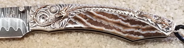 William Henry Knives Golden Dragon B12